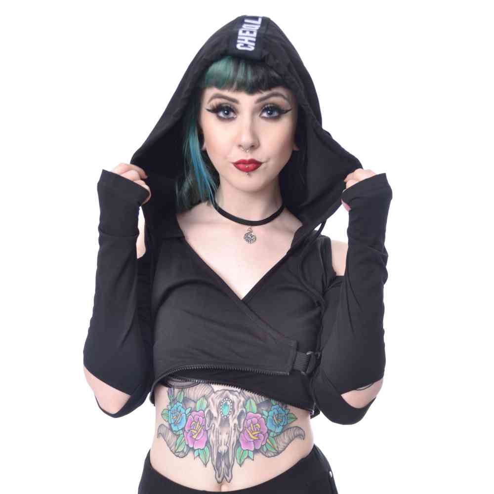 Chemical Black - CYBELE Crop top - Noir